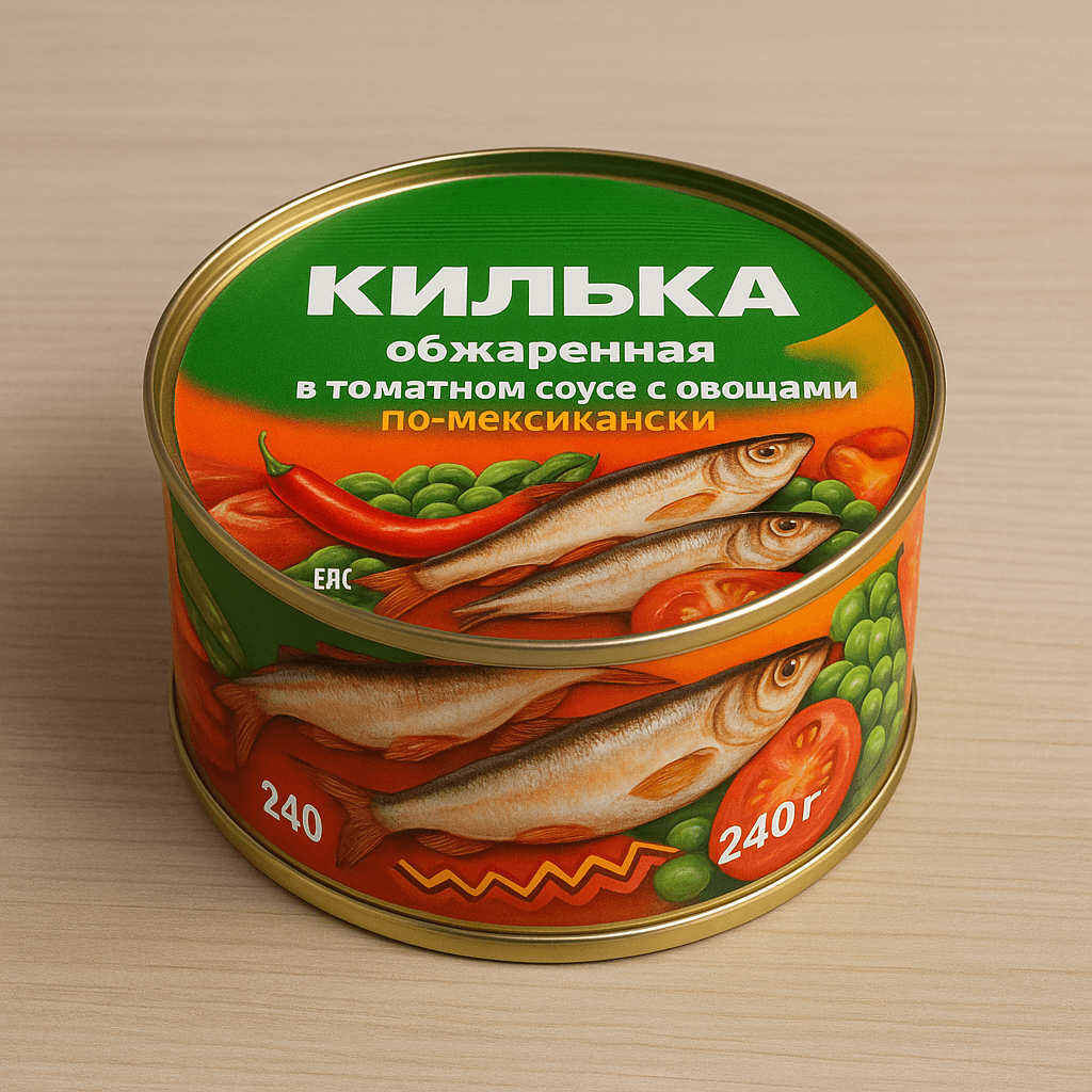 Этикетки на консервы